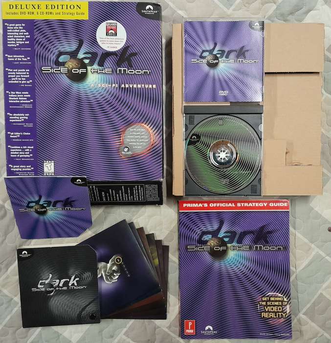 Dark Side of the Moon Big Box PC Adventure Game deluxe edition