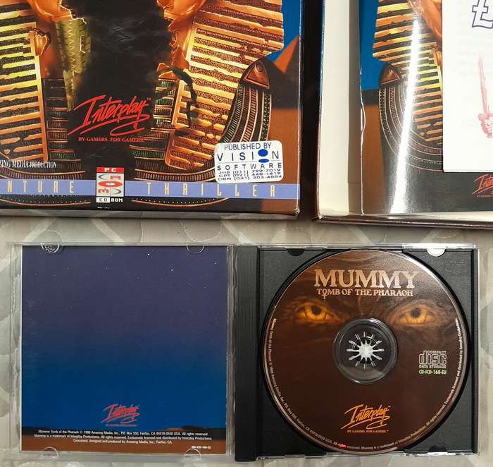 Mummy - Tomb of the Pharaoh PC Big Box Adventure Game