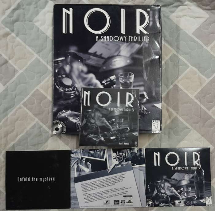 Noir - A Shadowy Thriller - Big Box PC Adventure Game