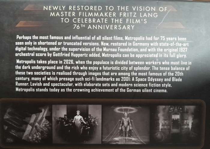 Fritz Lang's Metropolis - 2 Disc Special Edition DVD