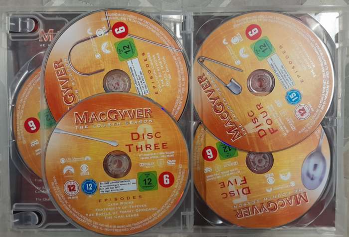 MacGyver - Season 4 DVD set