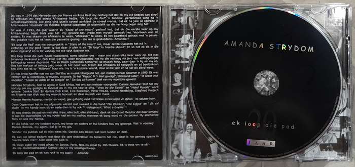 Amanda Strydom - Ek Loop Die Pad 20 Jaar CD