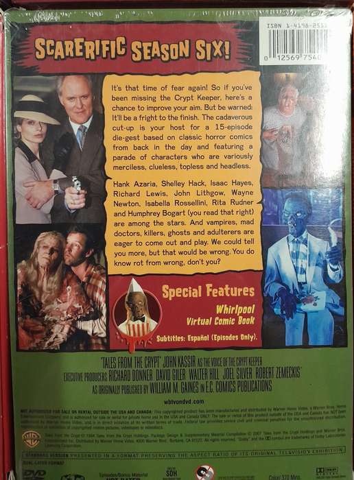 Tales from the Crypt - Complete Series - Seasons 1 to 7  DVD set