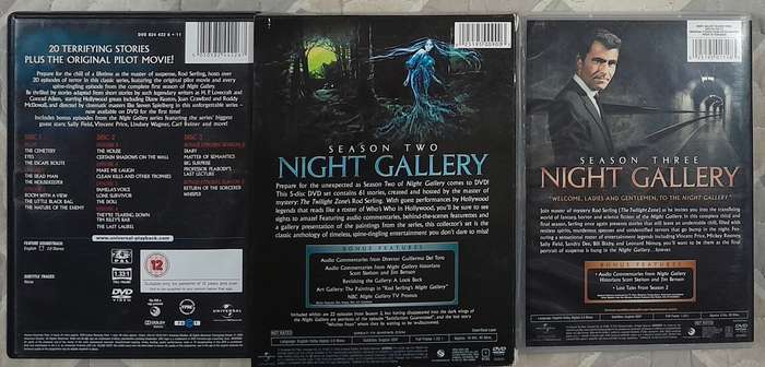 Night Gallery - Complete series, Seasons 1 to 3 DVD bundle