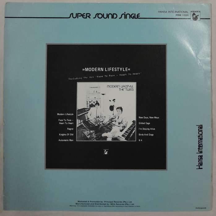 The Twins - Not The Loving Kind 12" maxi single (VG+)