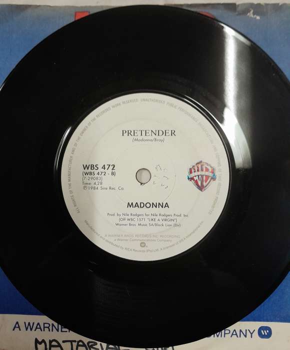 Madonna - 2 x 7" singles bundle (Material Girl / Papa Don't Preach)
