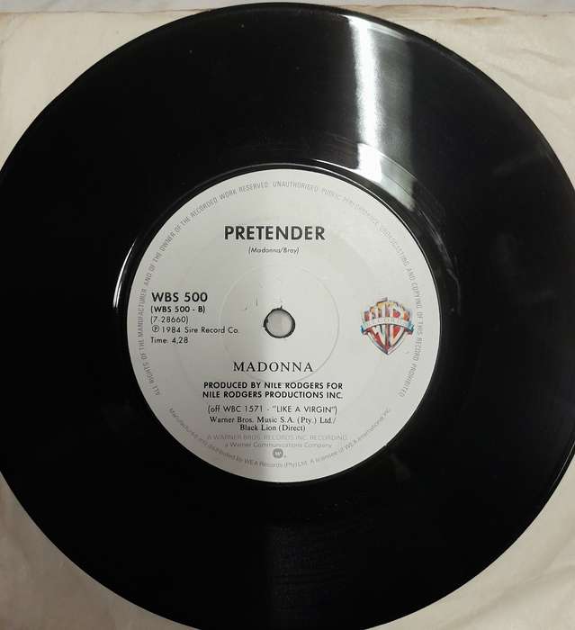 Madonna - 2 x 7" singles bundle (Material Girl / Papa Don't Preach)