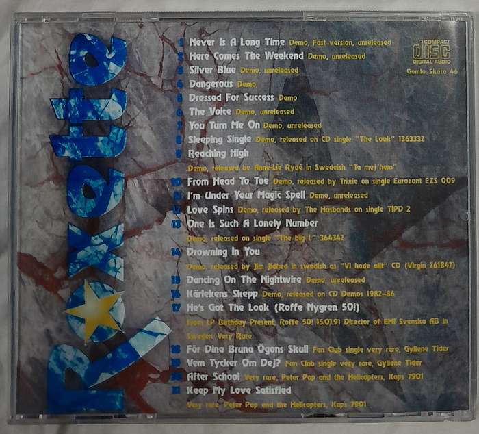Roxette - Don't Ignore Us .... Just Adore Us! CD (Bootleg album)