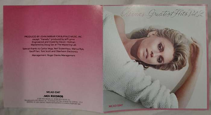 Olivia Newton-John - Greatest Hits Volume 2 CD