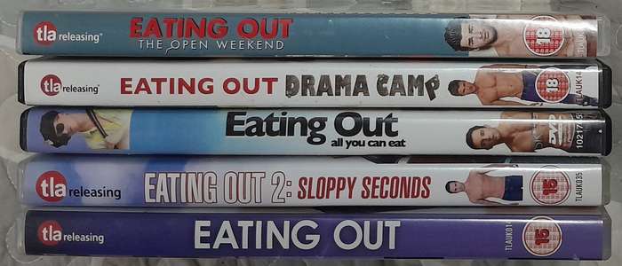 Eating Out - 5 movie collection (5 DVD bundle) (Gay Interest)