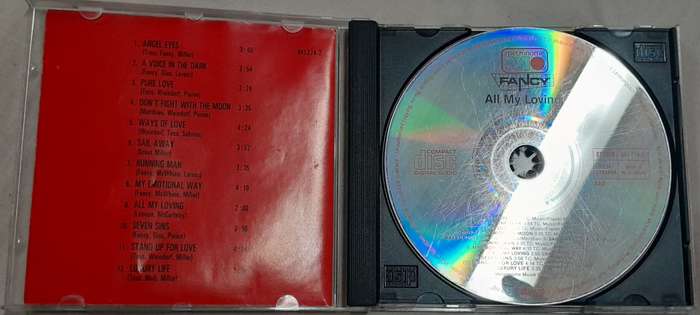 Fancy - All My Loving (the 4th album, 1989) CD