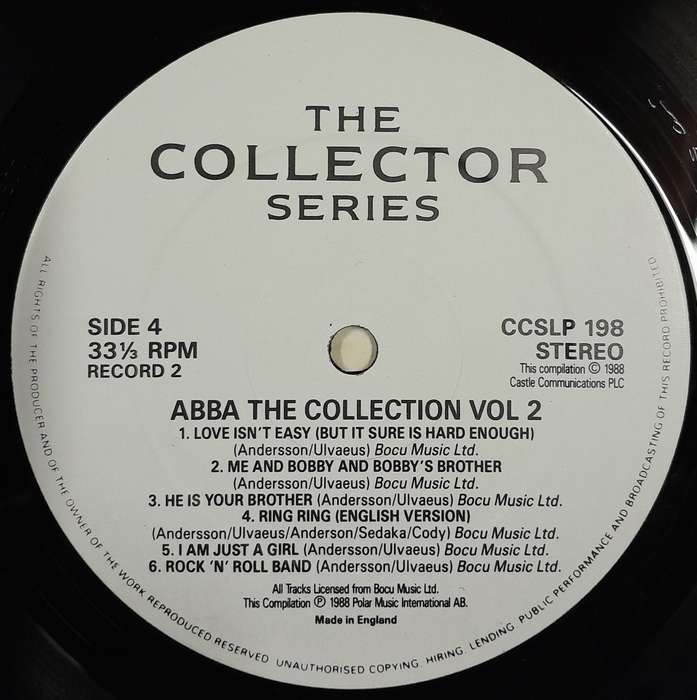 ABBA - The Collection Volume 2 (1988 2lp set)