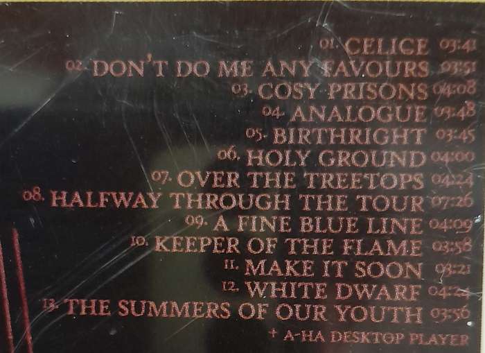 A-ha - Analogue CD