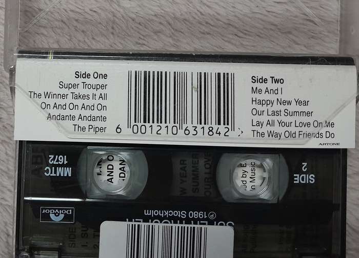 ABBA - Super Trouper (1992 Success issue) cassette