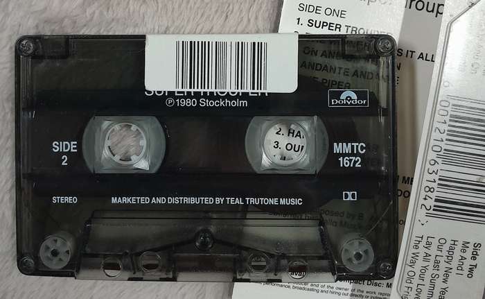 ABBA - Super Trouper (1992 Success issue) cassette