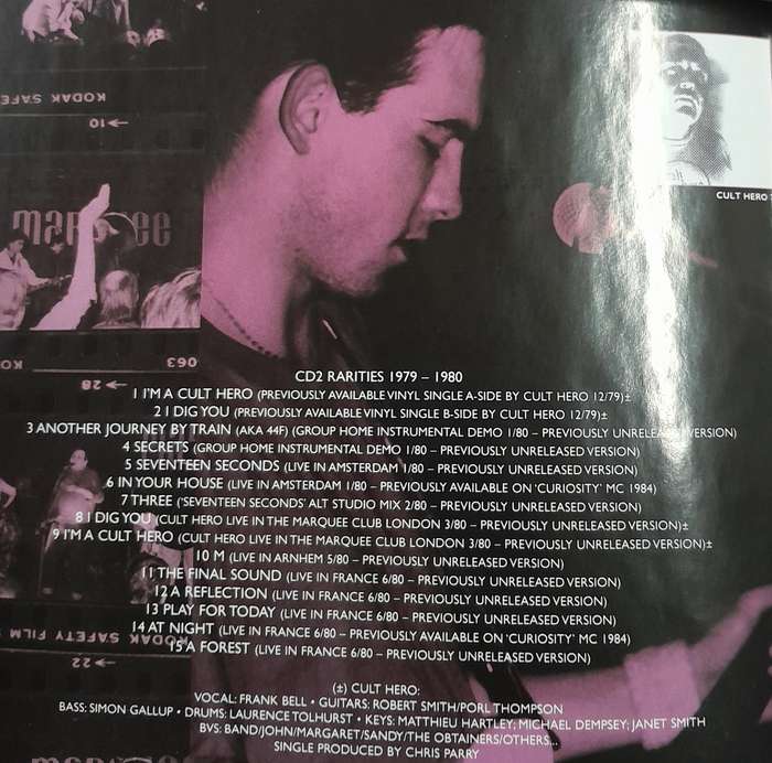 The Cure - Seventeen Seconds 2CD set (2005 release)