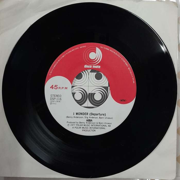 ABBA - The Name Of The Game 7" single (Japanese Pressing)