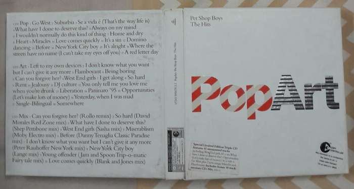 Pet Shop Boys - PopArt Mix (Limited edition 3CD box set)