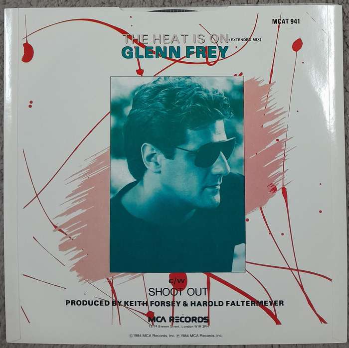 Glenn Frey - The Heat Is On 12" Maxi Single