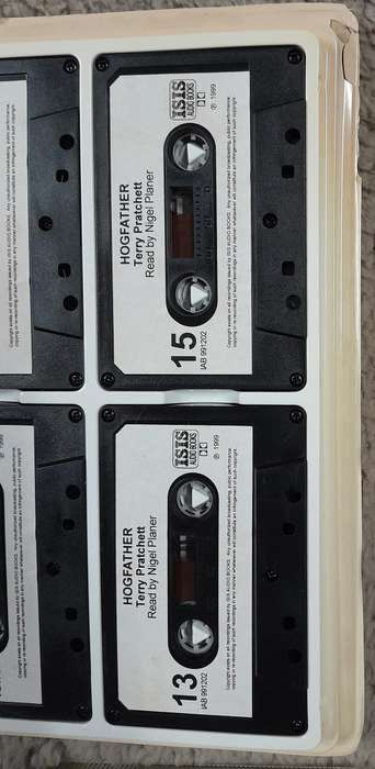 Terry Pratchett's Discworld - Assortment of 6 audio books on cassette