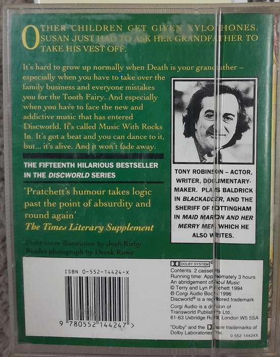 Terry Pratchett's Discworld - Assortment of 6 audio books on cassette