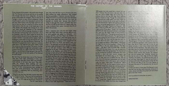 The Damned - The Light At The End Of The Tunnel CD (1987 2CD box set)