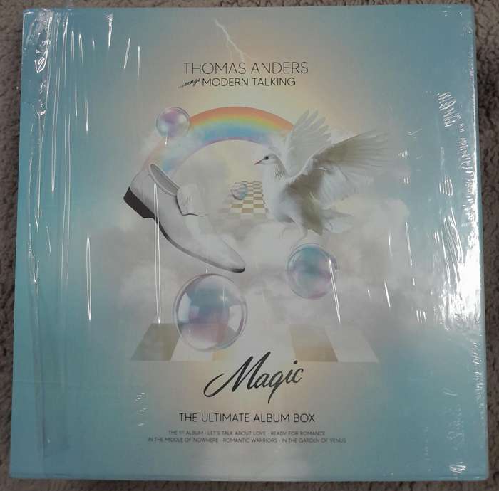 Modern Talking / Thomas Anders - Storage box and booklet with poster NO RECORDS!