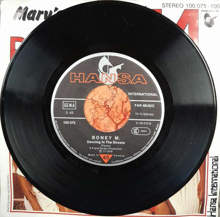 Boney M - 3 x 7" single bundle