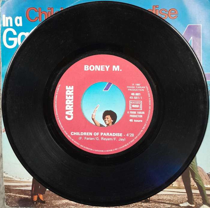 Boney M - 3 x 7" single bundle