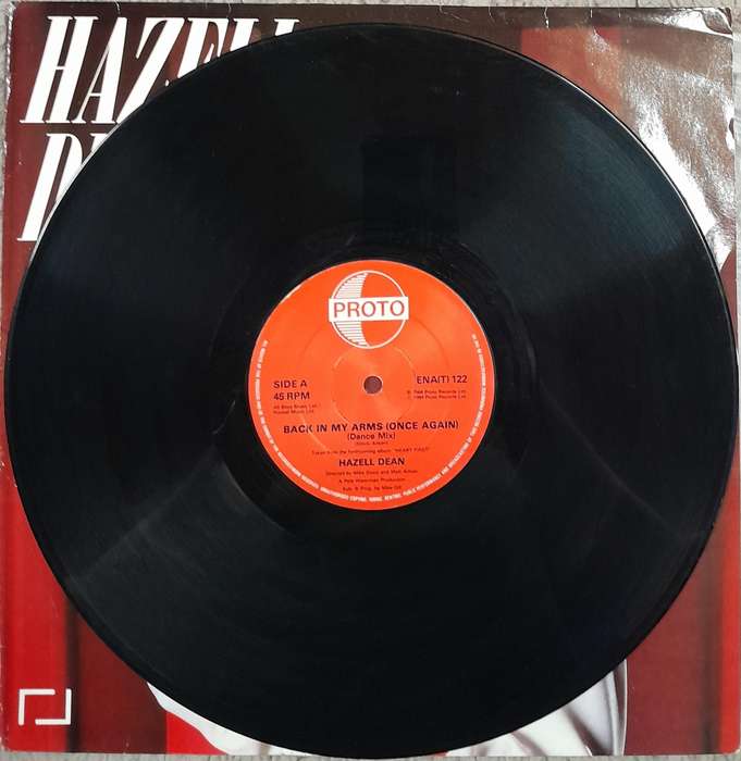 Hazell Dean - Back In  My Arms (Once Again) 12" maxi single