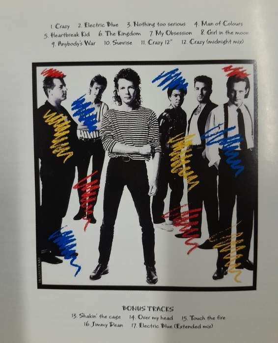 Icehouse - Man of Colours CD (Expanded and Remastered incl Crazy)