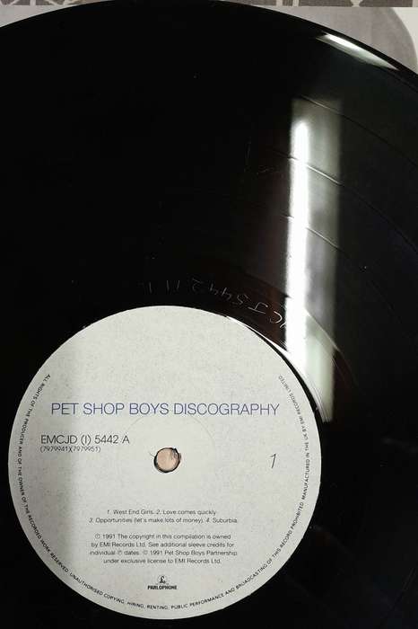 Pet Shop Boys - Discography 2LP set (The Complete Singles Collection 1985 - 1991)