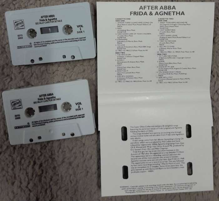 Agnetha and Frida - After ABBA (2 cassette set)