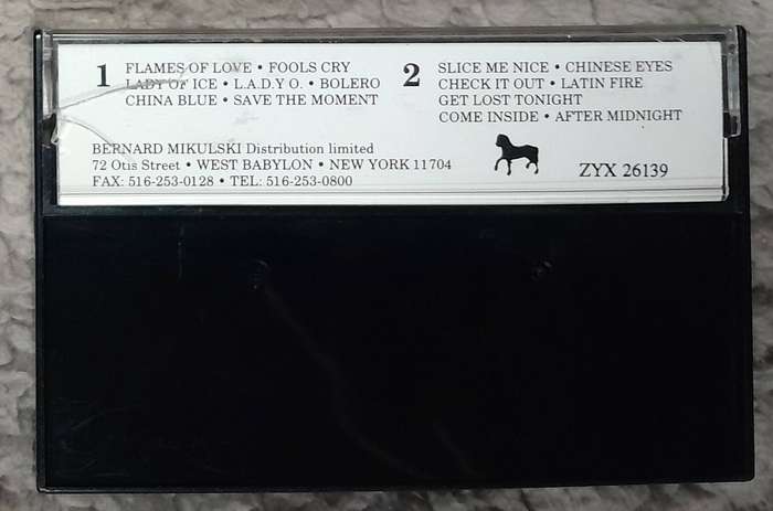Fancy - Gold (Greatest Hits) cassette USA release