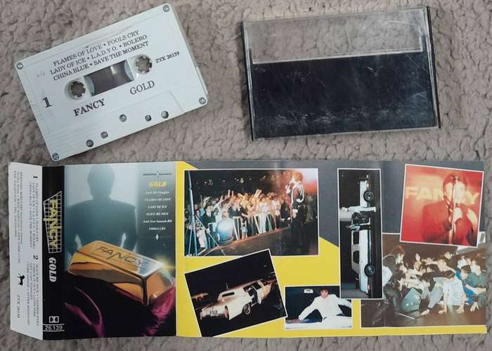 Fancy - Gold (Greatest Hits) cassette USA release
