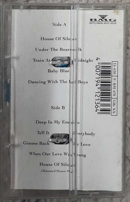 Bad Boys Blue - House of Silence cassette (1991 German pressing)