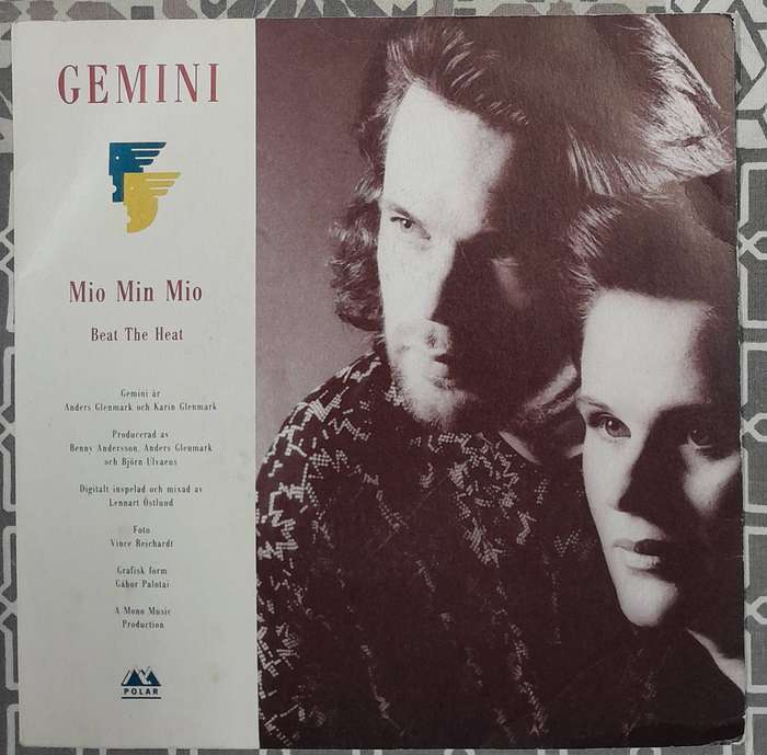 Gemini - Mio Min Mio 7" Single (ABBA, Bjprn, Benny)
