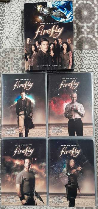 Firefly - Complete series dvd (4 disc set, Joss Whedon, Nathan Fillion)