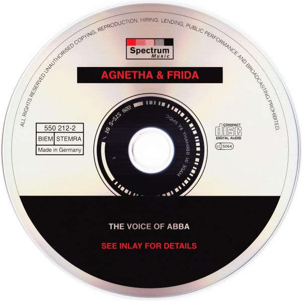 Agnetha and Frida - The Voice of ABBA CD