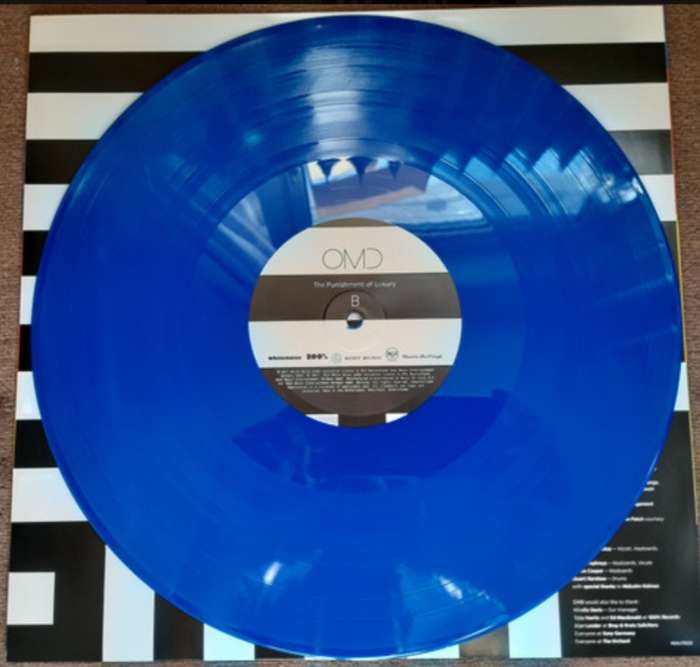 OMD - The Punishment of Luxury LP (Ltd edition blue vinyl 2024)