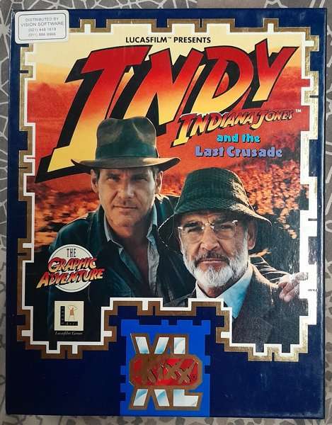 Indiana Jones and the Last Crusade PC Game with Fate of Atlantis CD-ROM
