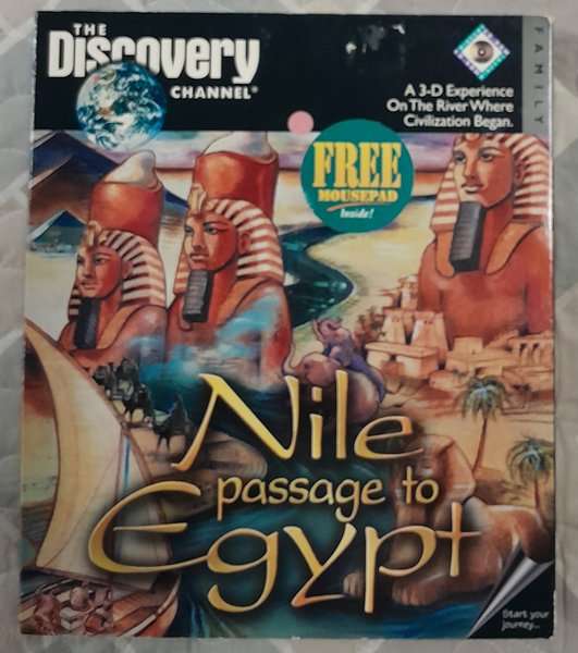 NIle - Passage to Egypt - Interactive Multimedia CD-Rom PC Big Box (with lenticular mousepad)