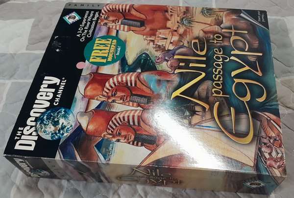NIle - Passage to Egypt - Interactive Multimedia CD-Rom PC Big Box (with lenticular mousepad)