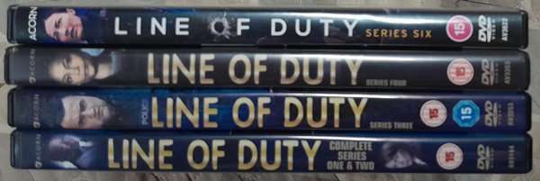 Line of Duty - series 1 to 4 (DVD bundle)