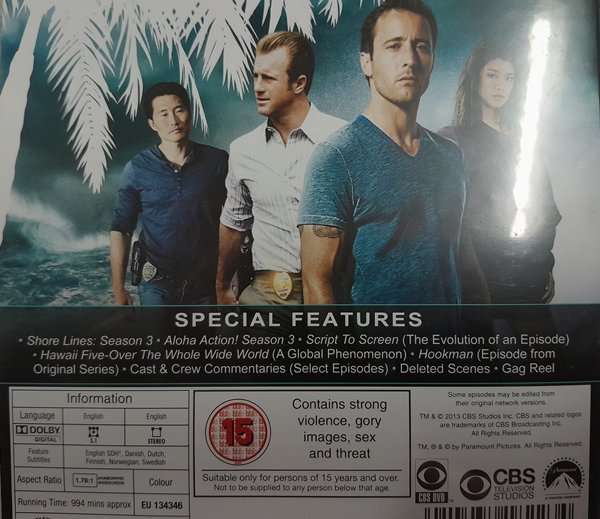 Hawaii Five-O (2011 reboot) - Seasons 1 to 9 DVD Collection
