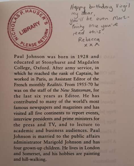 Modern Times - A History of the World from the 1920s to the 1990s (876 Pages)