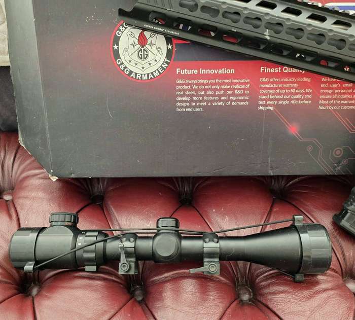 G&G CM16 "Predator" Airsoft AEG Rifle with MLOK Rail - Bundle