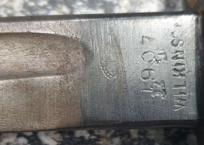 British Wilkinson type 1907 bayonet