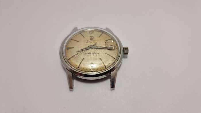 Buren Grand Prix Super Slender date automatic micro rotor 34mm