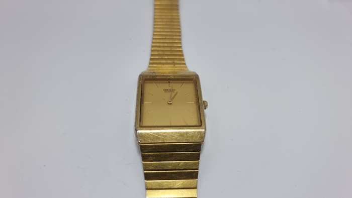 Men's Seiko Tank 6530-5420 Quartz (for parts/repair)